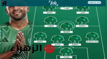 تشكيل الأهلي ضد النجمة في دوري روشن السعودي والقناة الناقلة للمباراة